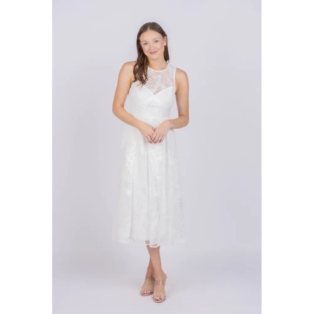 NWT Monique Lhuillier Mylah Midi Dress - size 4
